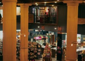 Bookstore Interior Photo by Igor Shalyminov on Unsplash 